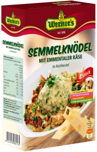 Werners Semmelknödel mit Emmentaler Käse